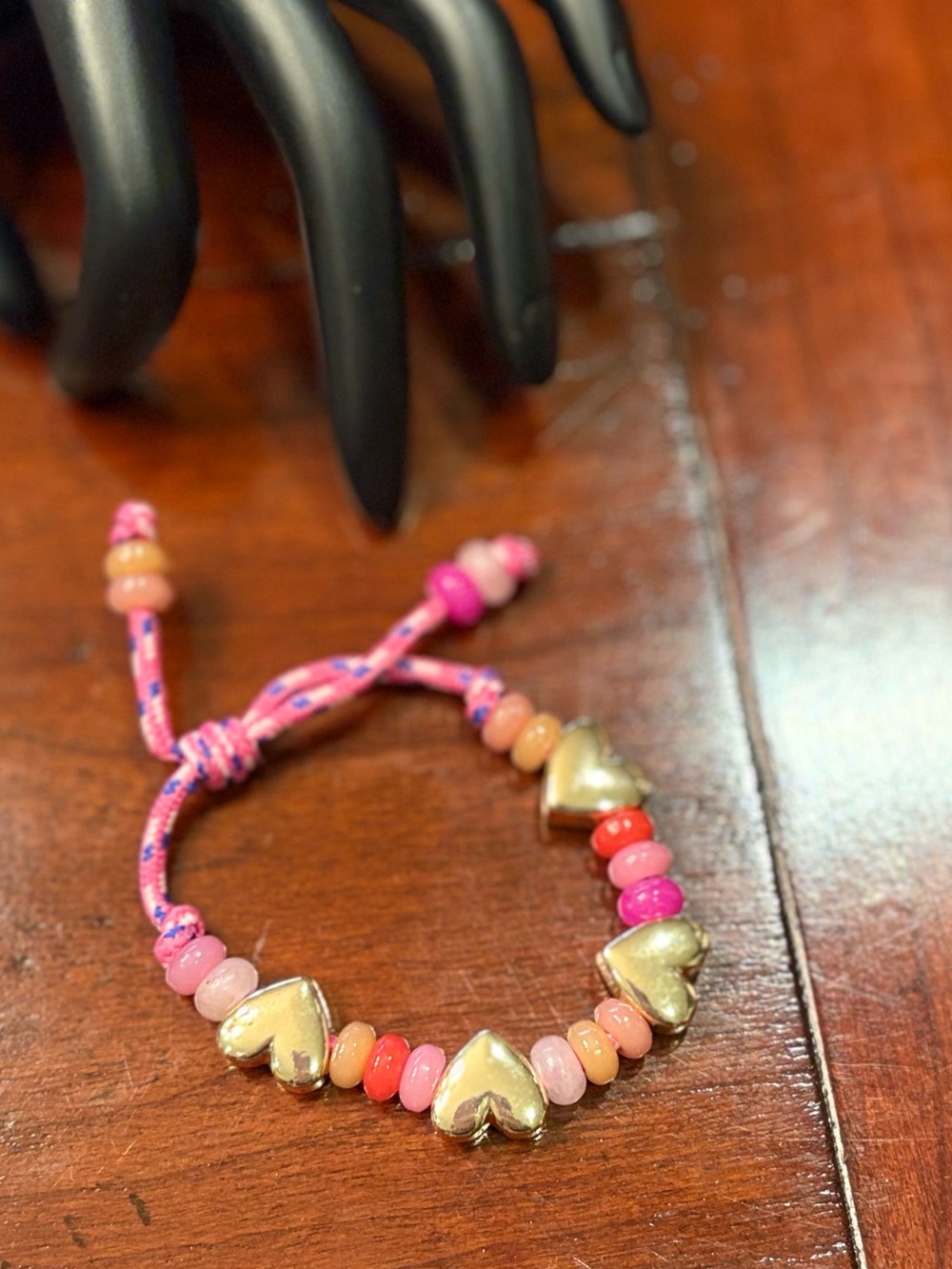 Bauble Bar Happy Here Beaded Bracelet - NWT
